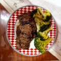 Cooksnap από zepan στη συνταγή Μπριζόλες μοσχαρίσιες μαριναρισμένες, ψημένες στο σχαροτήγανο