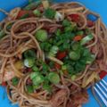 El cooksnap de Yoshio Frias L. cuando hizo Yakisoba.