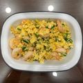 廖文仲 的 蝦仁炒蛋 cooksnap