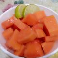 Cooksnap dari Risda untuk resep Pepaya jeruk ala fe