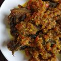 Cooksnap Julia ALeen Aireish semasa beliau membuat Ikan Kembung Masak Sambal Hijau.