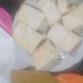 El cooksnap de Marcela Barba cuando hizo Torta de Coco.