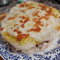 El cooksnap de Carolina Pretorius cuando hizo Naan de queso (mambo).