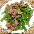 棠棠 的 青椒炒牛肉 cooksnap