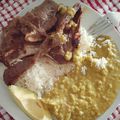 El cooksnap de Sylvia Sanchez cuando hizo Arverjitas verdes con churrasco y arroz.