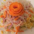 El cooksnap de Cristina cuando hizo Ensalada china con salsa blanca agridulce.