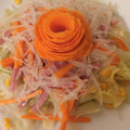 El cooksnap de Cristina cuando hizo Ensalada china con salsa blanca agridulce.