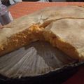 El cooksnap de Serafín Alberio cuando hizo Tarta de ricota.