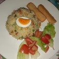 El cooksnap de RICK MENDIVELSO cuando hizo Arroz atollado casero.
