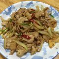 鐵牛媽 的 蔥爆豬肉 - {家常經典} cooksnap