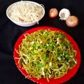 Sapana Kanani's cooksnap of when they made સ્પિનચ ગાર્લીક નુડલ્સ (Spinach Garlic Noodles Recipe In Gujarati).
