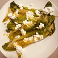 El cooksnap de Ile Z. cuando hizo Corazones de lechuga asados con queso cotija.