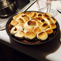Rochelle Hamlin's cooksnap of when they made Smores Pie.