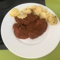 El cooksnap de La cocina de Esperanza cuando hizo Carrillada ibérica con Vino Tinto (Thermomix).