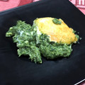 El cooksnap de Rafael F cuando hizo Espinacas a la crema con huevos (con Thermomix).