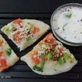  Darshna Rajpara 's cooksnap of when they made મિક્સ વેજ. રવા ઉત્તપમ ( mix veg. Rava uttapam recipe in gujarati.