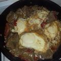 El cooksnap de Magui Gamarra cuando hizo Bifes a la criolla.