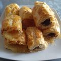 El cooksnap de Mari Carmen cuando hizo Napolitanas con cabello de ángel y de Nutella.