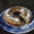 El cooksnap de Pao Iglesias cuando hizo Budín de banana, ciruelas y nueces. (Con harina de arroz 😋).