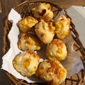 El cooksnap de Alicia Yunis cuando hizo Pão de queijo o pan de queso.