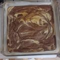 El cooksnap de Silvina Pereyra cuando hizo Cuadrados marmolados de algarroba y banana.