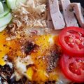 Cooksnap của Bếp của Quỳnh khi họ làm theo món Trứng ốp la ăn sáng nhanh