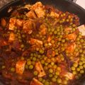 Kate's cooksnap of when they made Matar Paneer.
