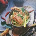 Cooksnap Ahlia Syed Firdaus semasa beliau membuat Ketam Masak Lemak.