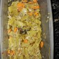 El cooksnap de Javier Martin cuando hizo Pencas de acelga en escabeche.