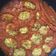 El cooksnap de victoria cuando hizo Albóndigas de pollo y berenjena con salsa de tomate.