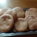 El cooksnap de roxana herman cuando hizo Pan árabe 100% integral (Pan pita).