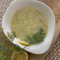Edina Cooksnap-ja, amikor elkészítette a(z) Hűsítő, citromlével savanyított, kapros tökleves receptet.