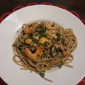 Judit K Cooksnap-ja, amikor elkészítette a(z) Linguine tészta rákfarokkal receptet.
