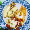 El cooksnap de Mafer Larriva cuando hizo Pechuga de pollo a la Suiza.