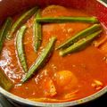 Cooksnap Zaki semasa beliau membuat Asam Pedas Melaka.