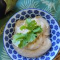 El cooksnap de Dos Rombos en la Cocina cuando hizo Baba ganoush, mutabal o pastel de berenjena libanés.