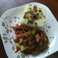 El cooksnap de Tito cuando hizo Lomo saltado a lo peruano.