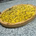 El cooksnap de Fernanda Carreño cuando hizo Kuchen maracuyá 🥧.