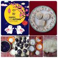 Cooksnap dari Ruth Angelia untuk resep SNOW SKIN MOONCAKE with PURPLE YAM FILLING