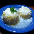 Cooksnap de Thais Lima quando cozinhou Bolo de Caneca De Coco (com calda de leite de coco).