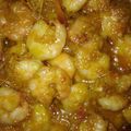 Cooksnap dari Meydo Wijaya untuk resep Udang Bumbu Kuning Pedas