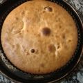 El cooksnap de Pablo Huento cuando hizo Tarta de manzanas invertida.