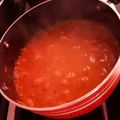 El cooksnap de Nany Taur cuando hizo Salsa de tomate con carne picada.