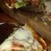 El cooksnap de Karina Ramirez cuando hizo Pizza lomo.