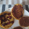 El cooksnap de Ana Miguéns Ces cuando hizo Tortitas de avena y plátano.