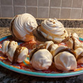 El cooksnap de Sofía cuando hizo Merenguitos con dulce de leche (Merengue Francés🗼).