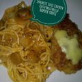 Cooksnap dari srihadiyanti untuk resep Spaghetti Chicken Katsu Mozzarella