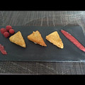 El cooksnap de Mari Carmen cuando hizo Queso frito con mermelada.