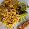 El cooksnap de Dilma More 🇨🇴 cuando hizo Arroz Amarillo.