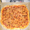 El cooksnap de Mari Angeles Hidalgo Diaz cuando hizo Pizza de masa fina con huevo y caballa.